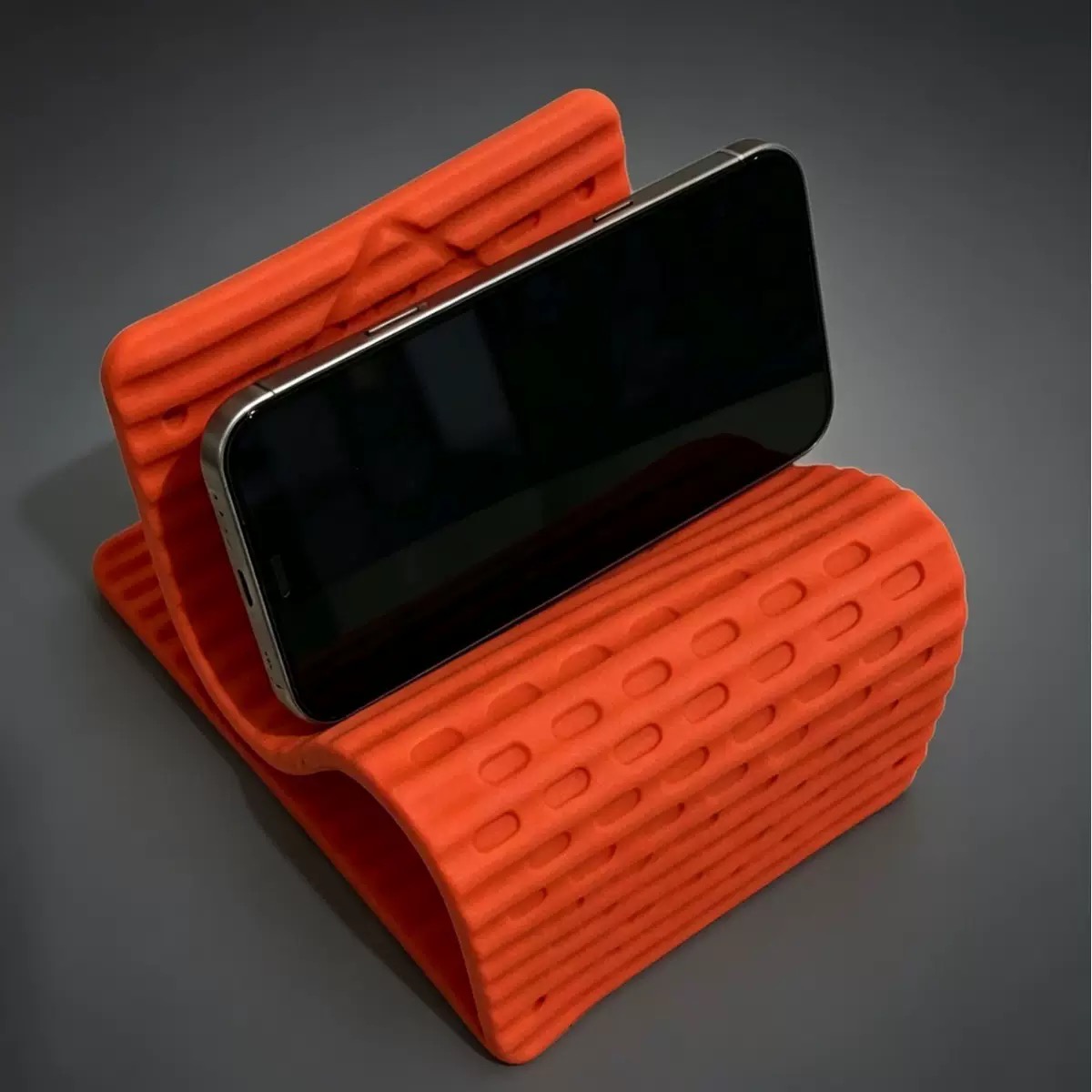 Dual Phone Holder - Soporte Plegable de Silicona para Teléfono,