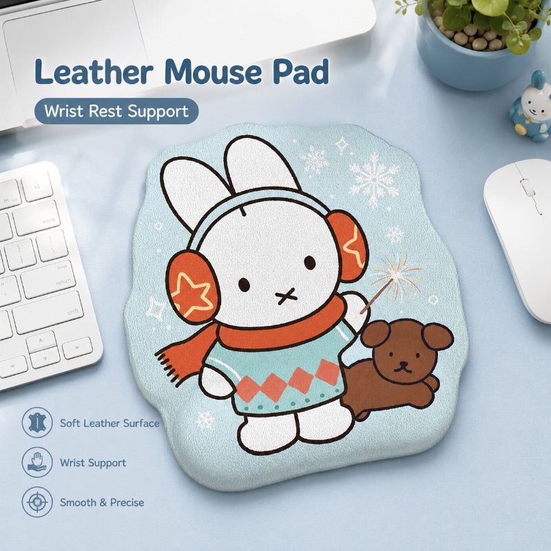 Desk Setup Accessories - Alfombrilla de ratón de cuero Anime