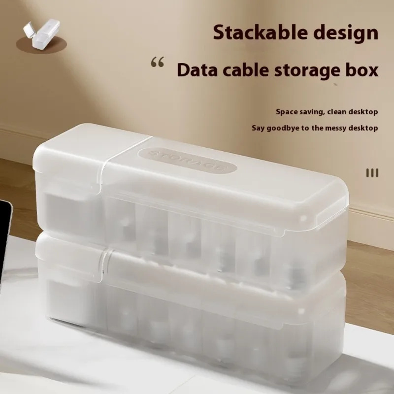 Desk Setup Organizer - Nueva Caja Organizadora para Cables, Caja