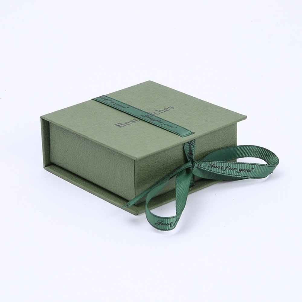 Ring Binder Box - Caja de Joyería Portátil con Lazo