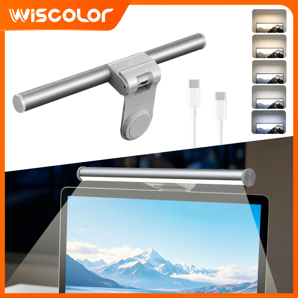 Desk Setup Accessories - Luces LED RGBIC, Barra de Luz