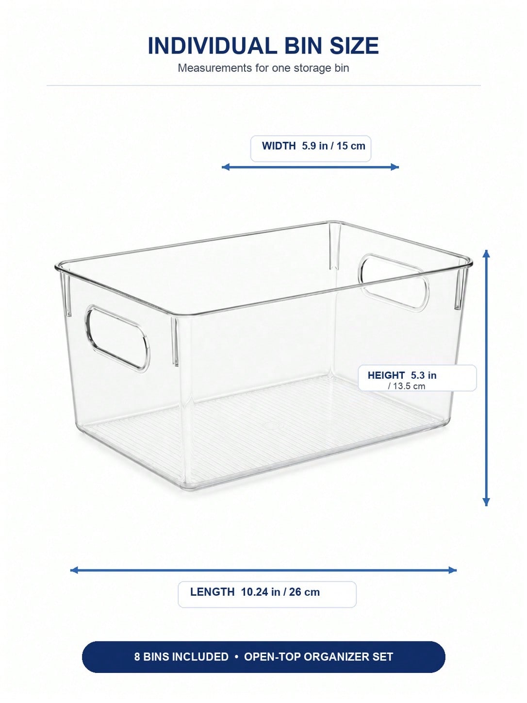 Paquete de 8 Contenedores Tran - Desk Setup Organization reseña y precio