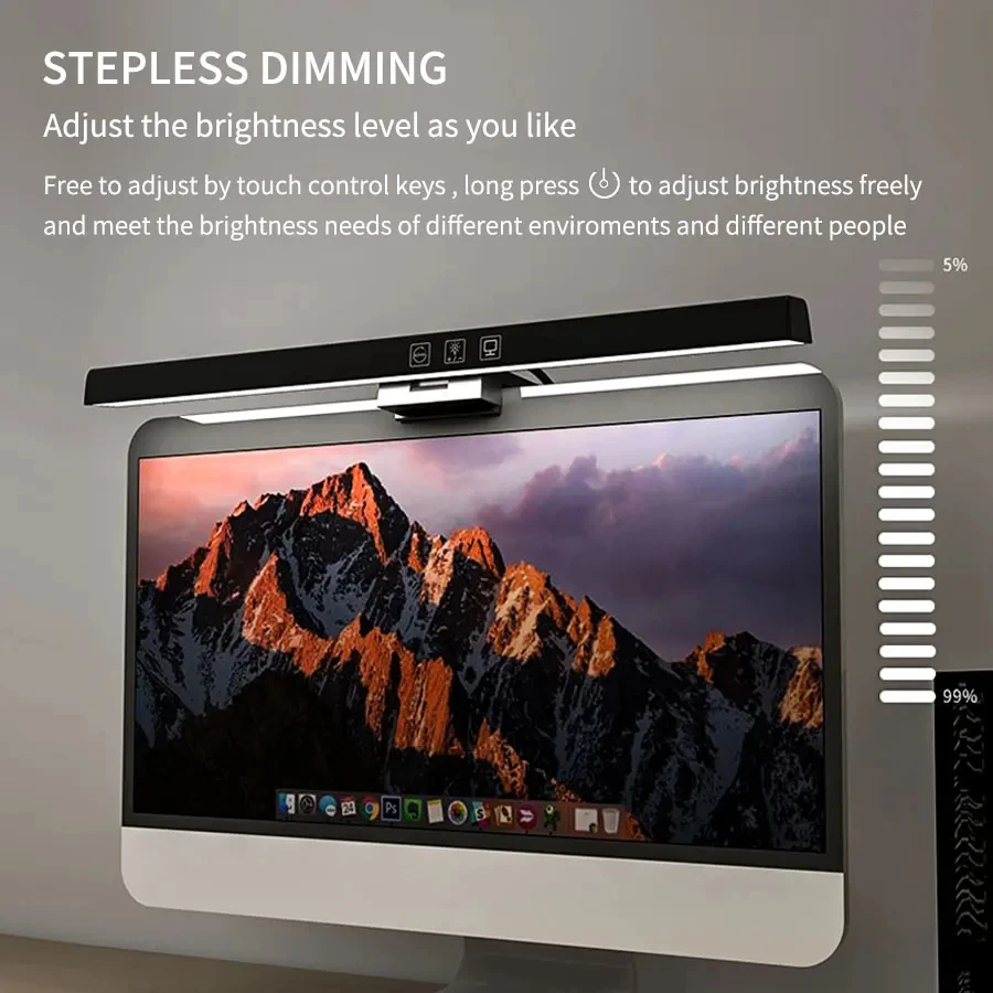 Barra de Luz LED para Monitor  - Setup Desk Monitor reseña y precio