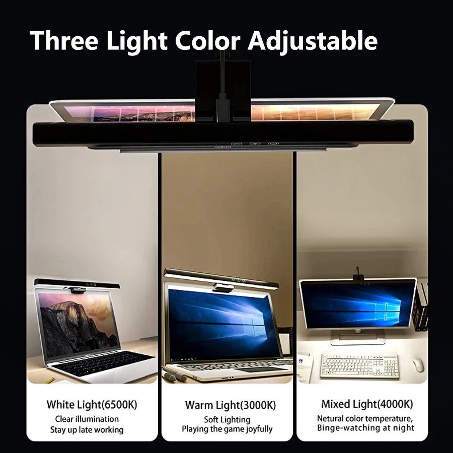 Barra de Luz LED para Monitor  - Setup Desk Monitor reseña y precio