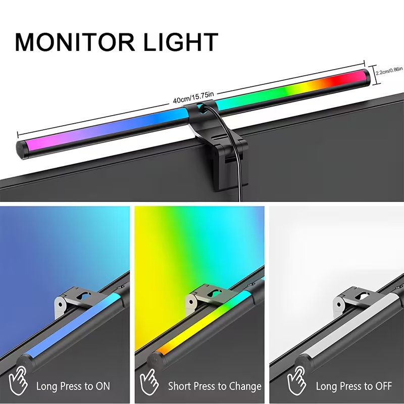 Barra de Luz LED para Monitor  - Setup Desk Monitor reseña y precio