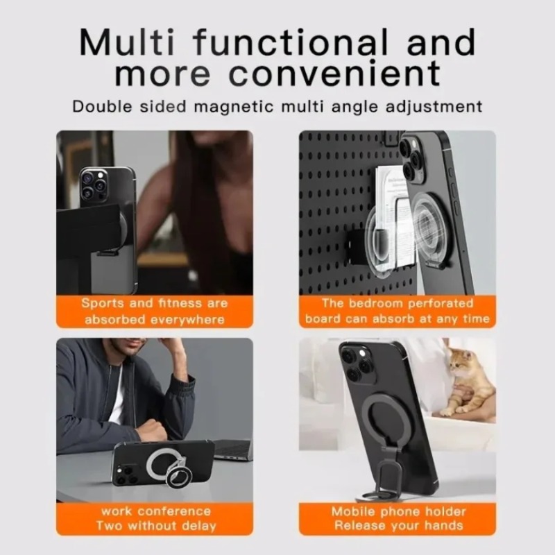 Soporte de Anillo Magnético Du - Dual Phone Holder reseña y precio