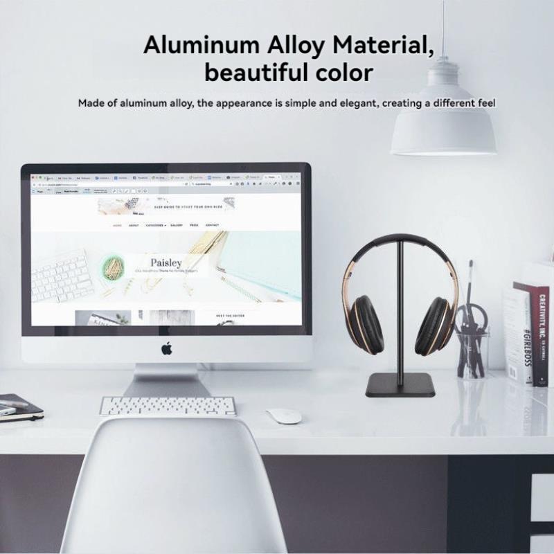 Soporte Universal para auricul - Desk Setup Organization reseña y precio