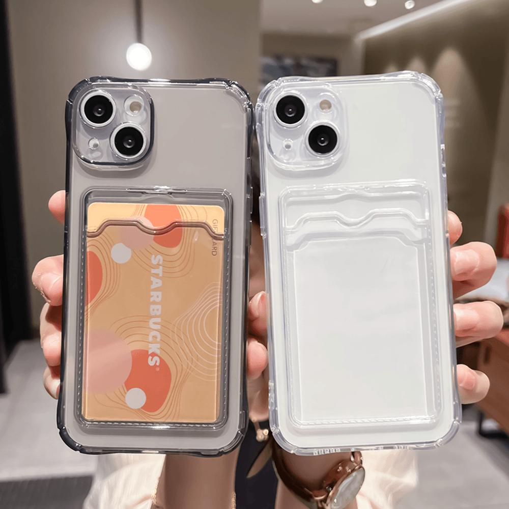 Funda Transparente con Tarjete - Dual Phone Holder reseña y precio