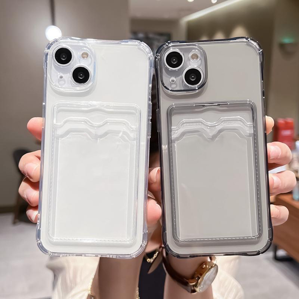 Funda Transparente con Tarjete - Dual Phone Holder reseña y precio