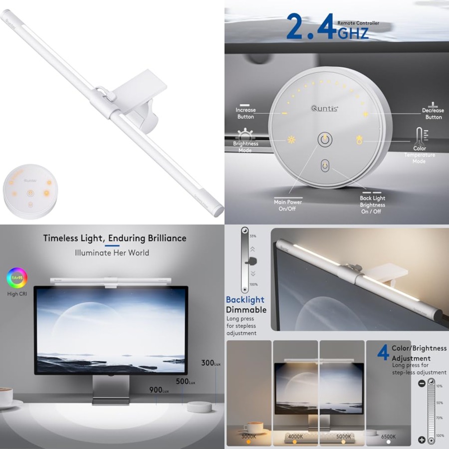 Barra de Luz para Monitor con  - Desk Setup Home reseña y precio