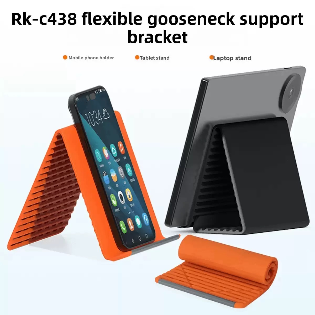 Soporte Plegable de Silicona p - Dual Phone Holder reseña y precio
