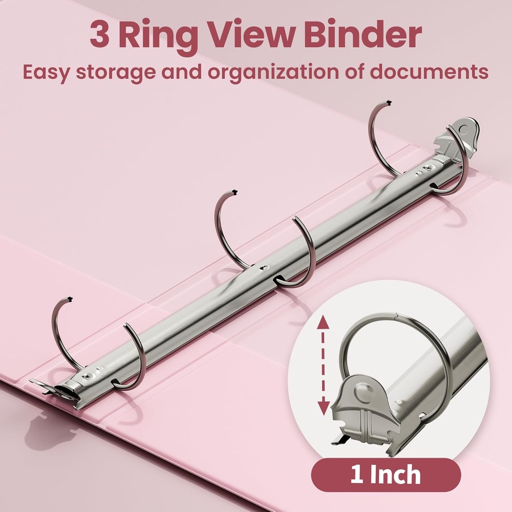 Carpeta de 3 Anillos de 1 Pulg - Ring Binder Box reseña y precio