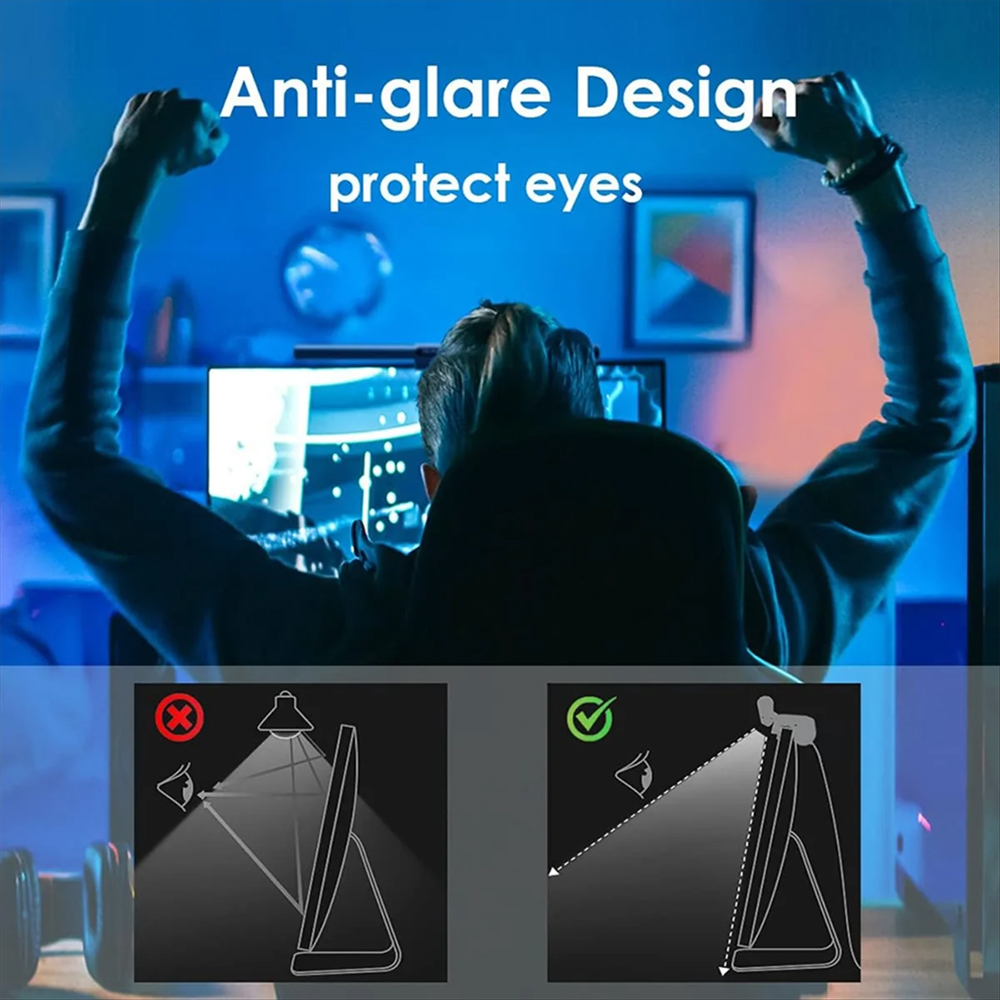 2PCS Barra de Luz RGB para Mon - Setup Desk Monitor reseña y precio