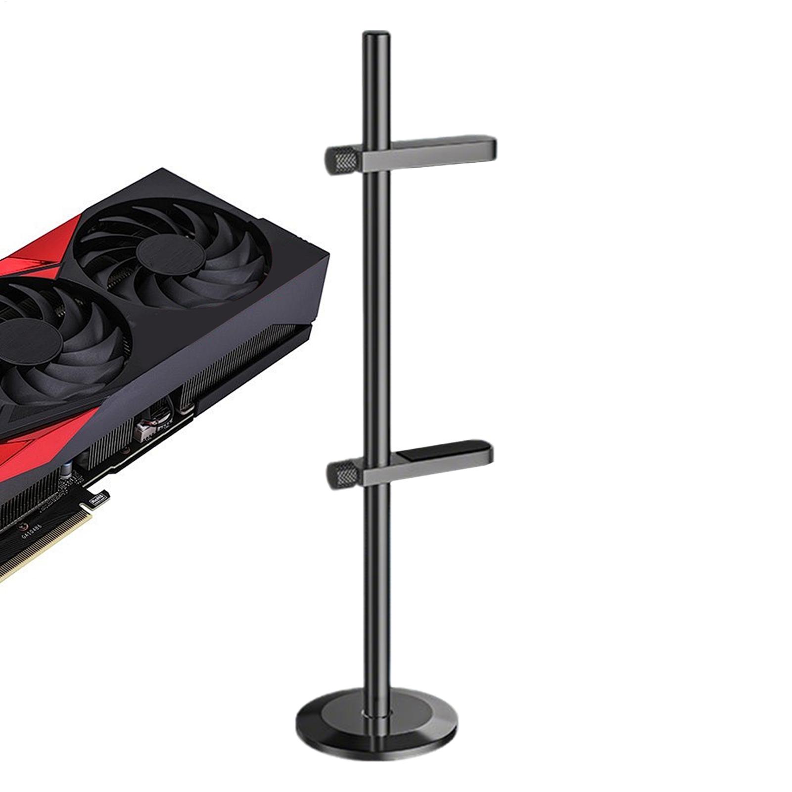 Soporte para GPU con base magn - Desk Setup Videos reseña y precio