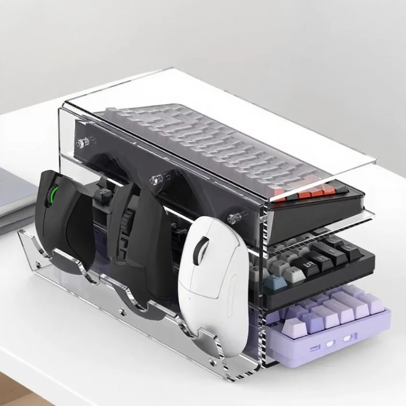 Soporte para teclado, estante  - Desk Setup Home reseña y precio