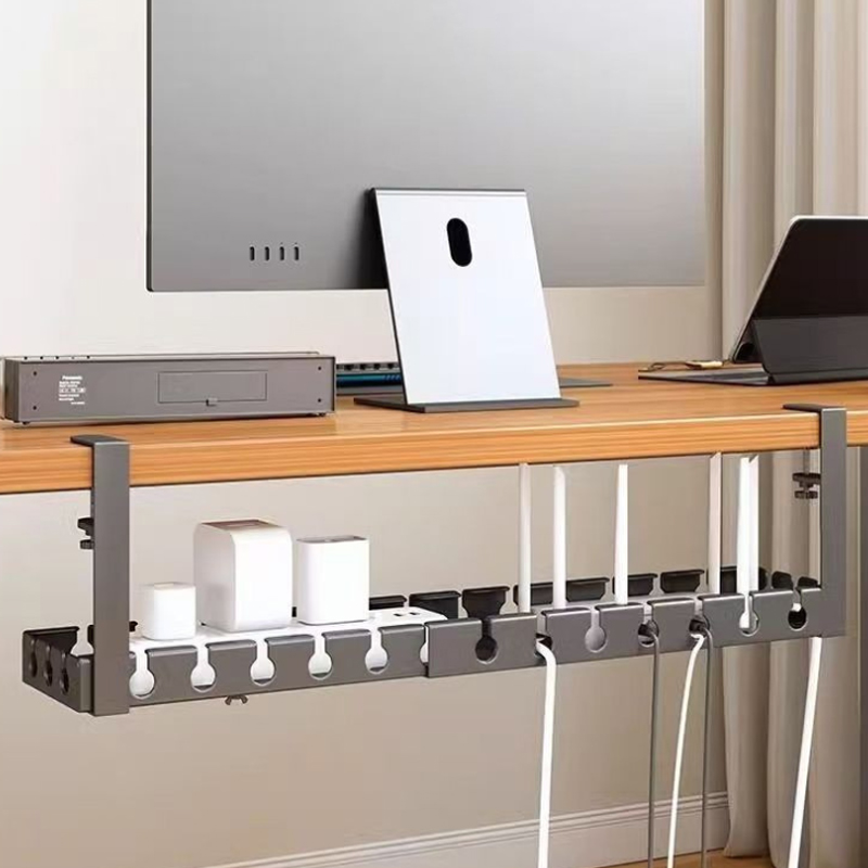 Organizador de cables debajo d - Desk Setup Organizer reseña y precio