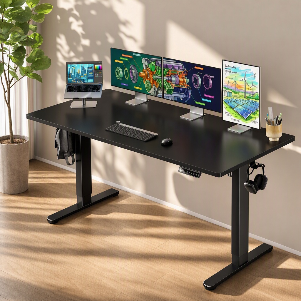 Escritorio Eléctrico Ajustable - Desk Setup Height reseña y precio