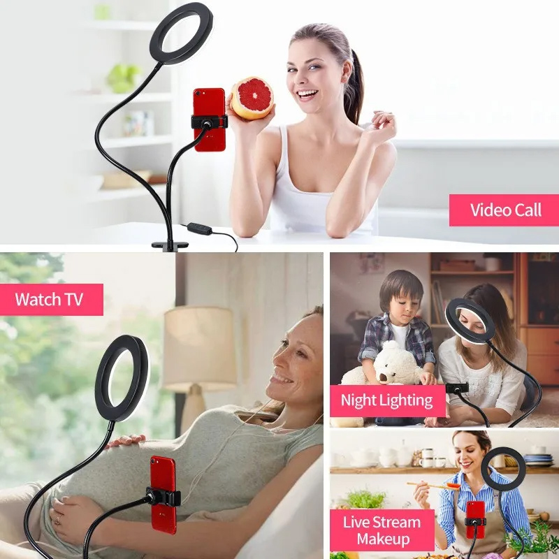 Anillo de luz Led de doble luz - Dual Phone Holder reseña y precio