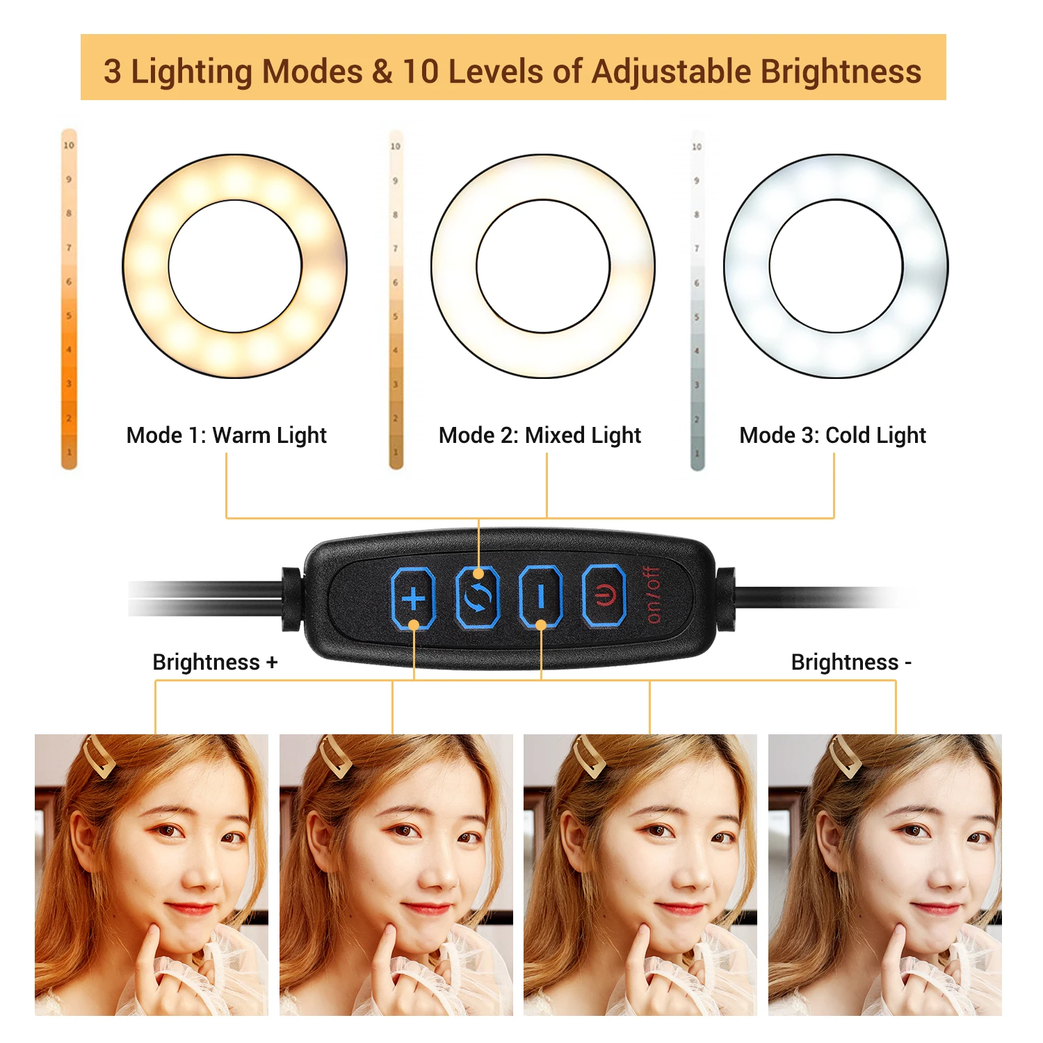 Anillo de luz Led de doble luz - Dual Phone Holder reseña y precio