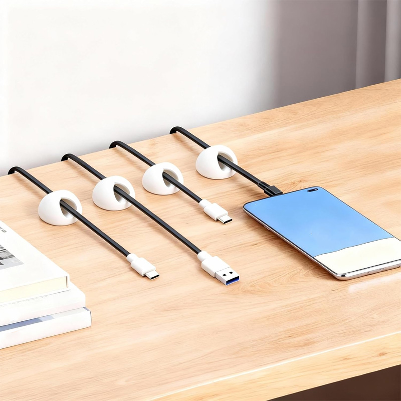 Juego de organizadores de cabl - Desk Setup Organizer reseña y precio