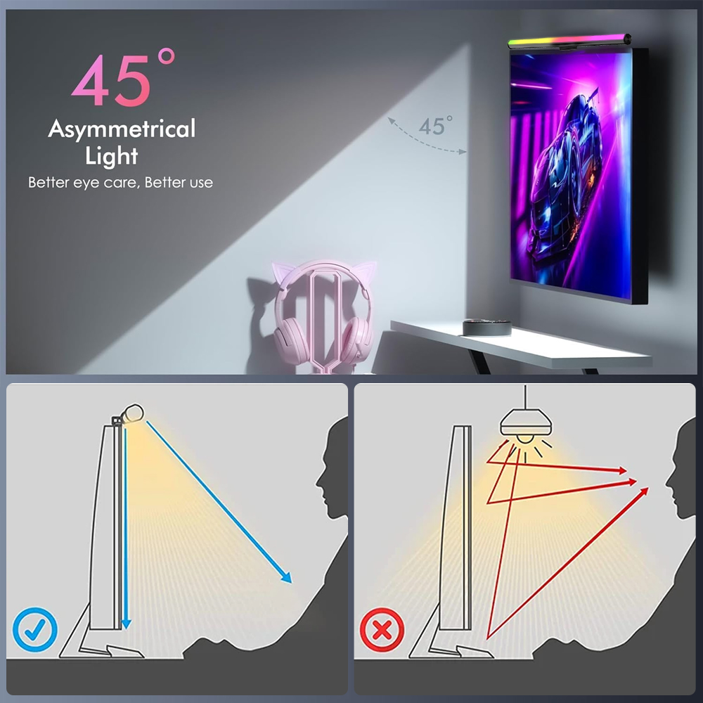 Barra de Luz WiFi para Monitor - Setup Desk Monitor reseña y precio