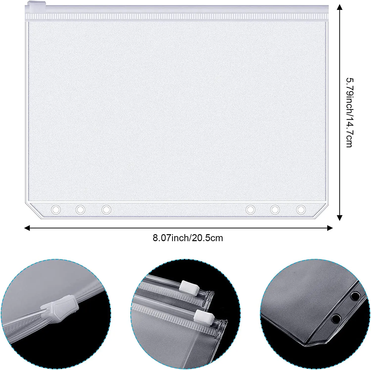 Bolsillos para carpetas A6, bo - Ring Binder Box reseña y precio