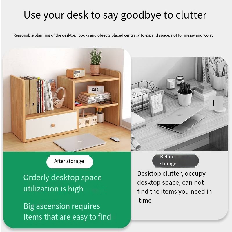 Estantería de escritorio, esta - Desk Setup Organizer reseña y precio