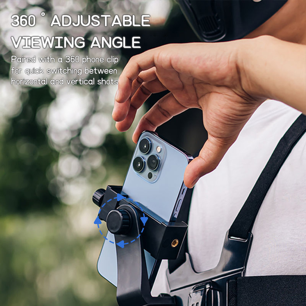 Soporte de Pecho para Teléfono - Dual Phone Holder reseña y precio